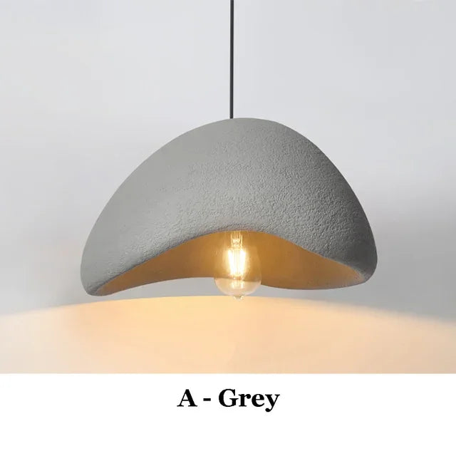 Stornfield | ZenGlow Wabi Sabi Pendant Light | Minimalist Design | Elegant Hanging Light for Living Room & Dining Room