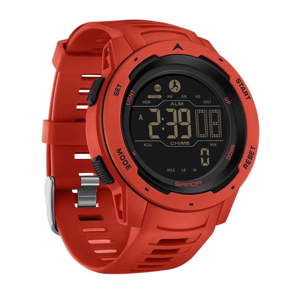 Stornfield | Waterproof Military Pedometer Digital Watch