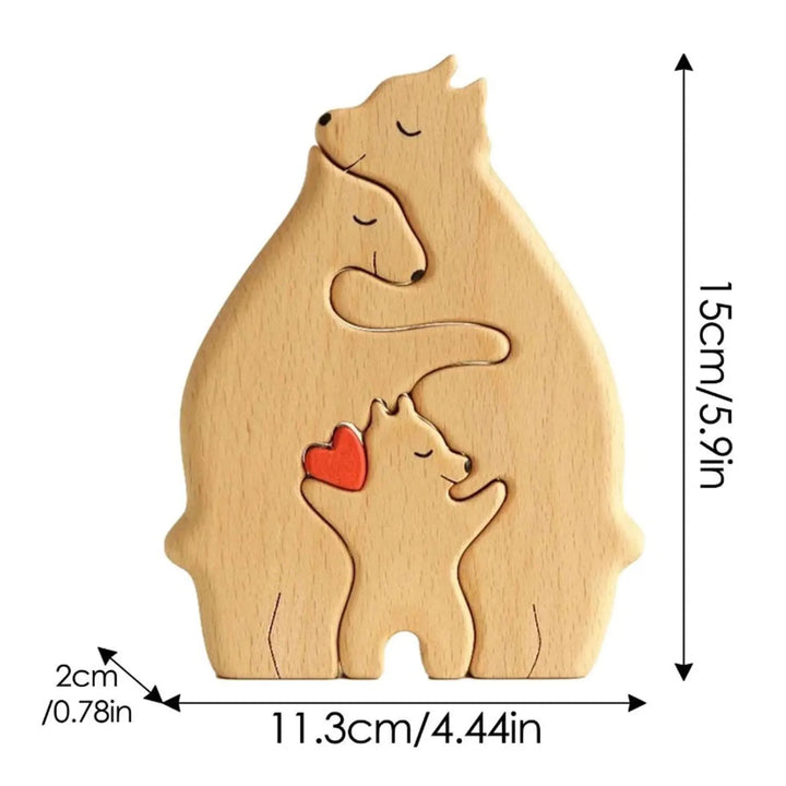 Loving Bears Interlocking Puzzle Decor | Stornfield