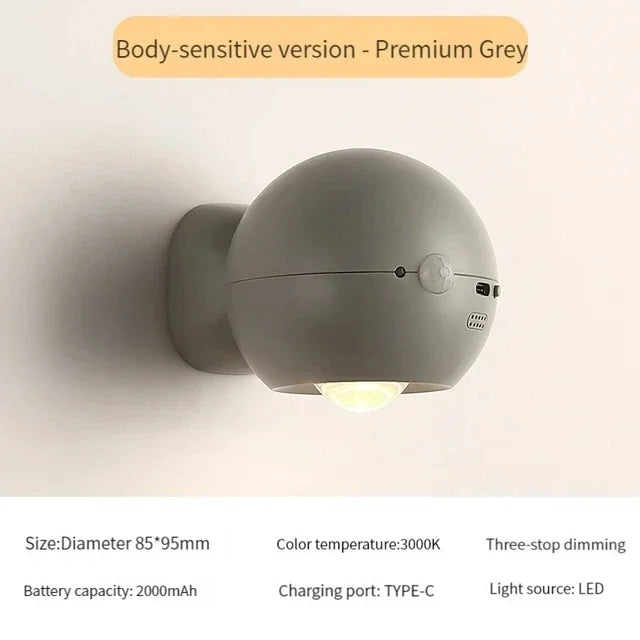 Rotating Mini Magnetic RechargeaStonrfielde Wall Lamp | Stonrfield