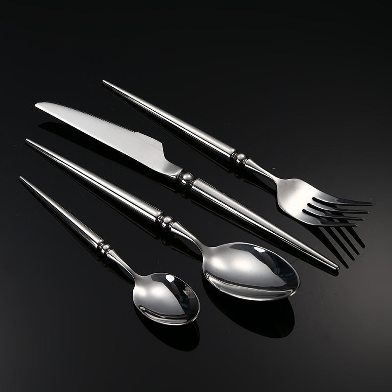 Vivian Silver Cutlery Set – Elegant Design | Stornfield