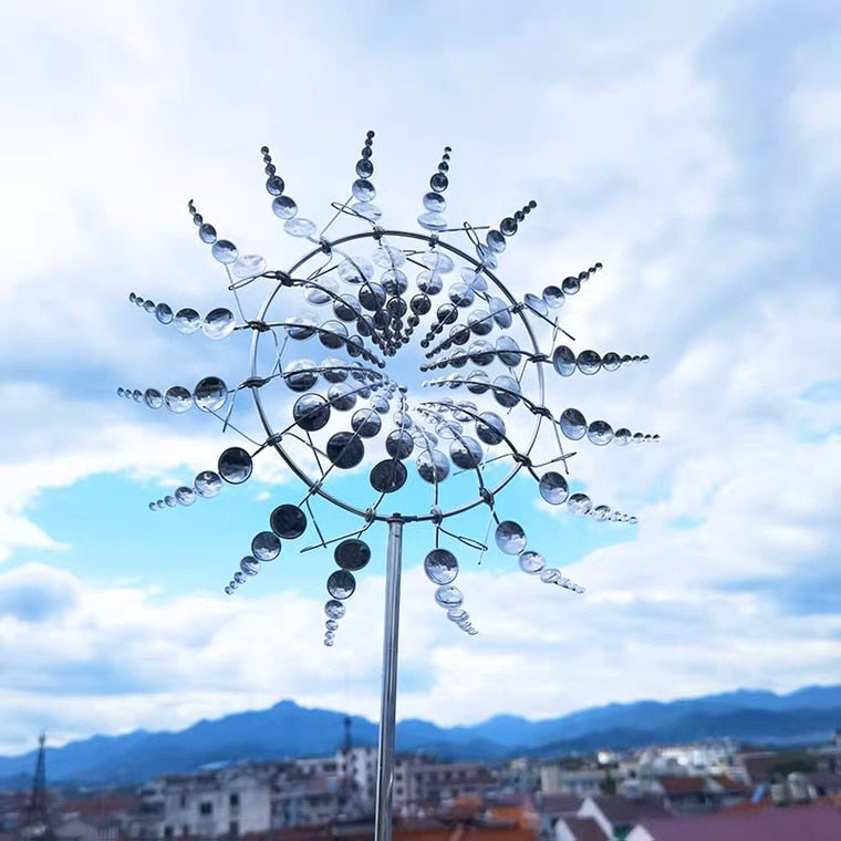 Stornfield | Wind-Powered Modern Garden Decoration