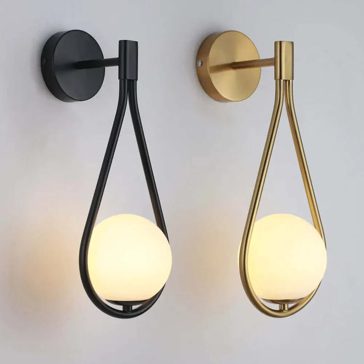 Stornfield | Luxury Glass Ball Pendant Wall Sconce