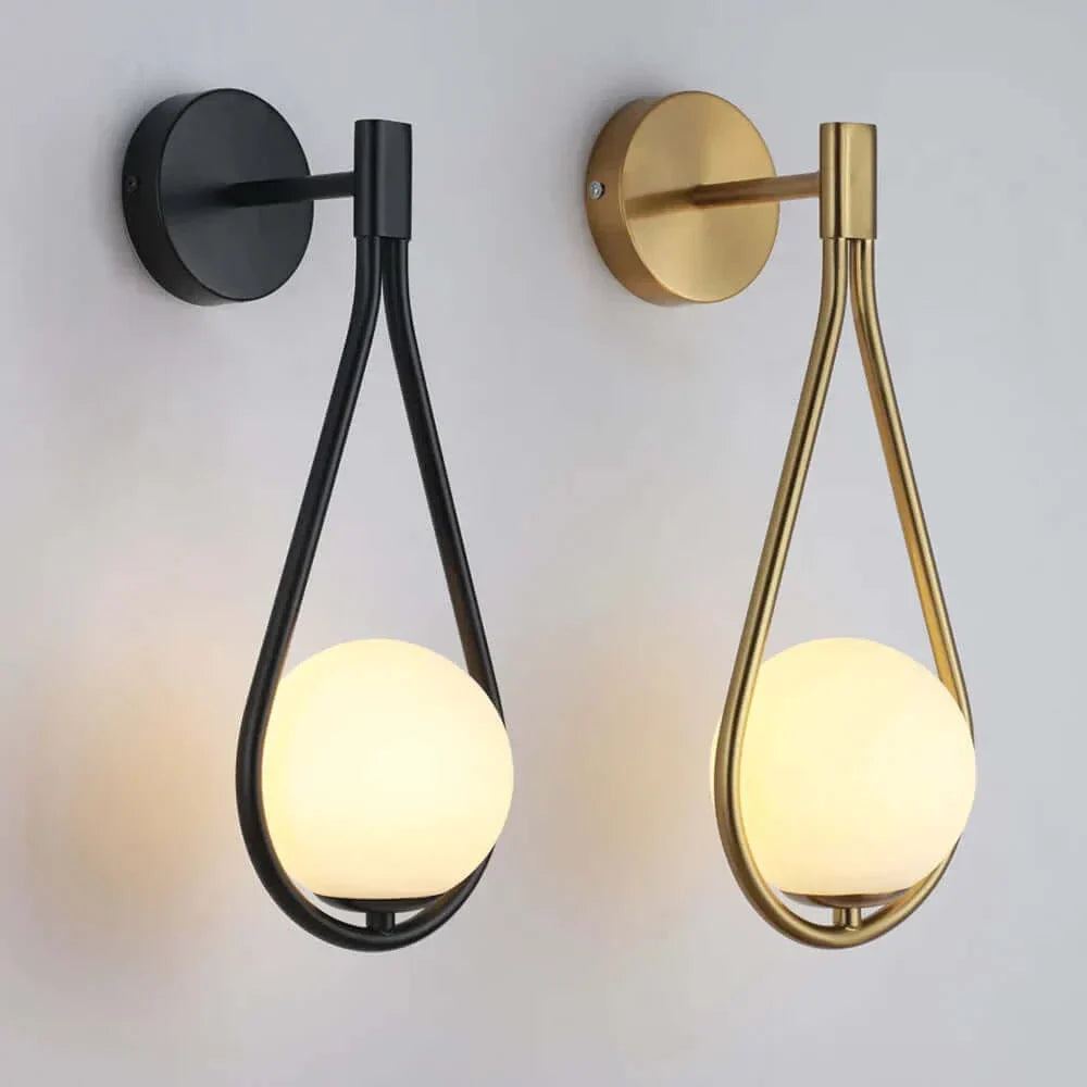 Stornfield | Luxury Glass Hanging Ball Wall Sconce