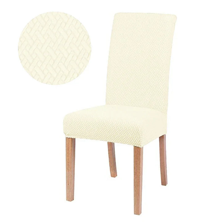 Stornfield | Chair Cover Velvona | Elastic & Thick Padded | Jacquard Stretch Cover | Washable & Wrinkle-Free