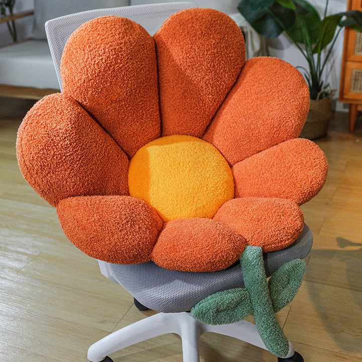 Golden Stornfieldossom Sunflower Soft Seat Cushion | Stornfield