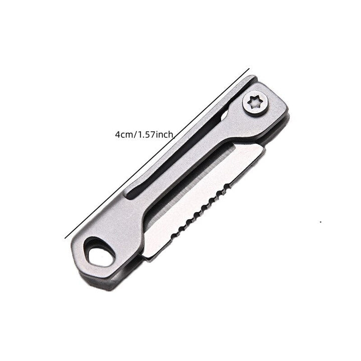 Pocket Size Stainless Steel Foldable Camping Knife | Stornfield
