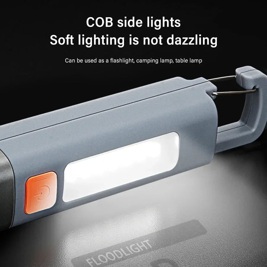 Ultra-Bright Long Shot USB Rechargeable Flashlight | Stornfield
