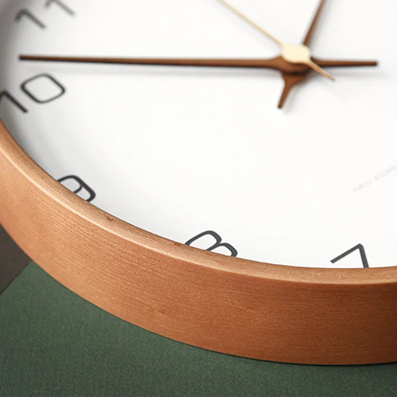 Stornfield | TranscendTime | Wooden and Glass Wall Clock