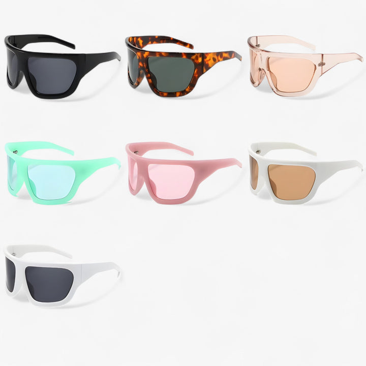 Oversized Steampunk Sports Sunglasses with Wraparound Design – Ignix | Stornfield