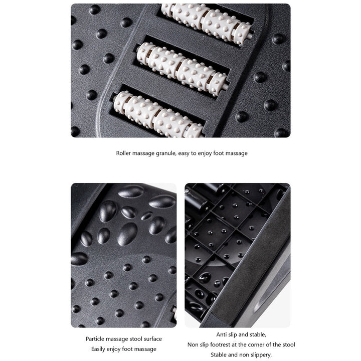 Ergonomic Home Office Foot Rest Massager | Stornfield