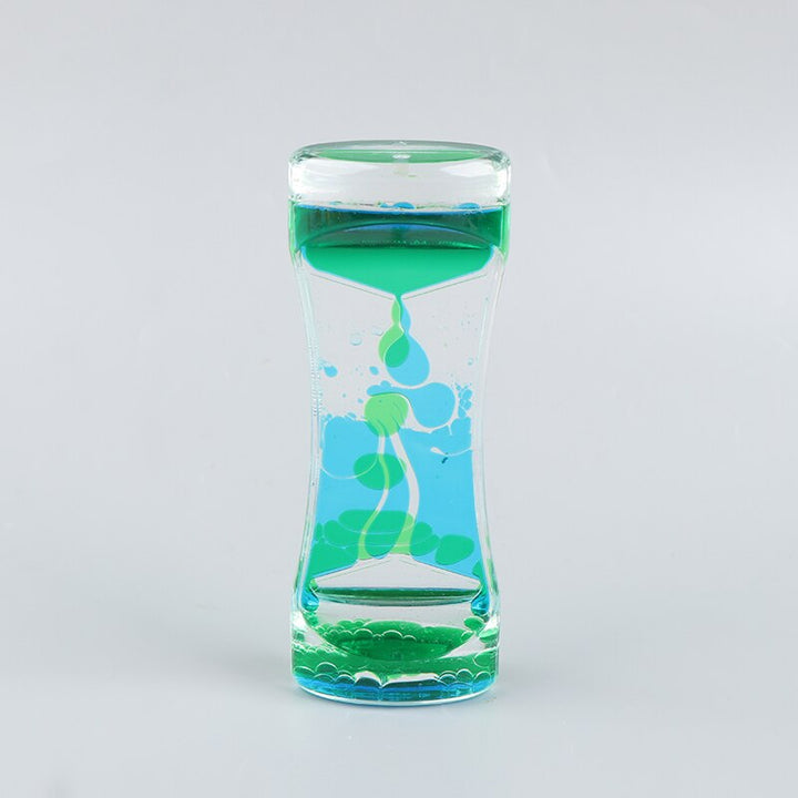 Sand Serenity Relaxing Liquid Motion Hourglass | Stornfield