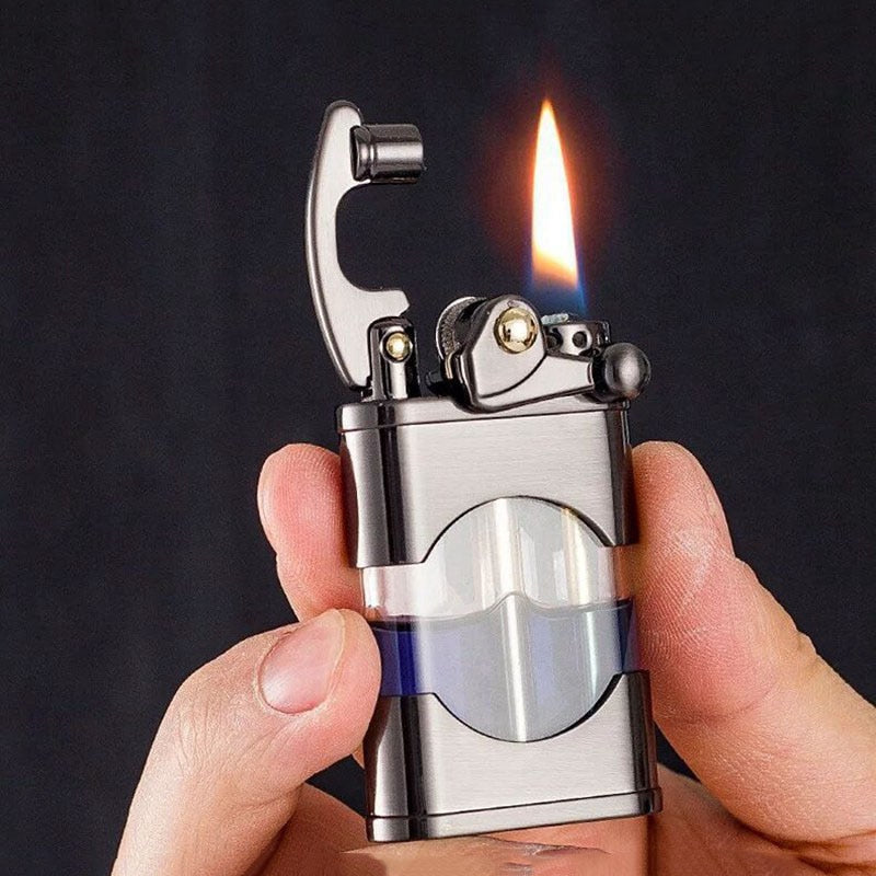 Elegant Retro Slim Metal Lighter | Stornfield