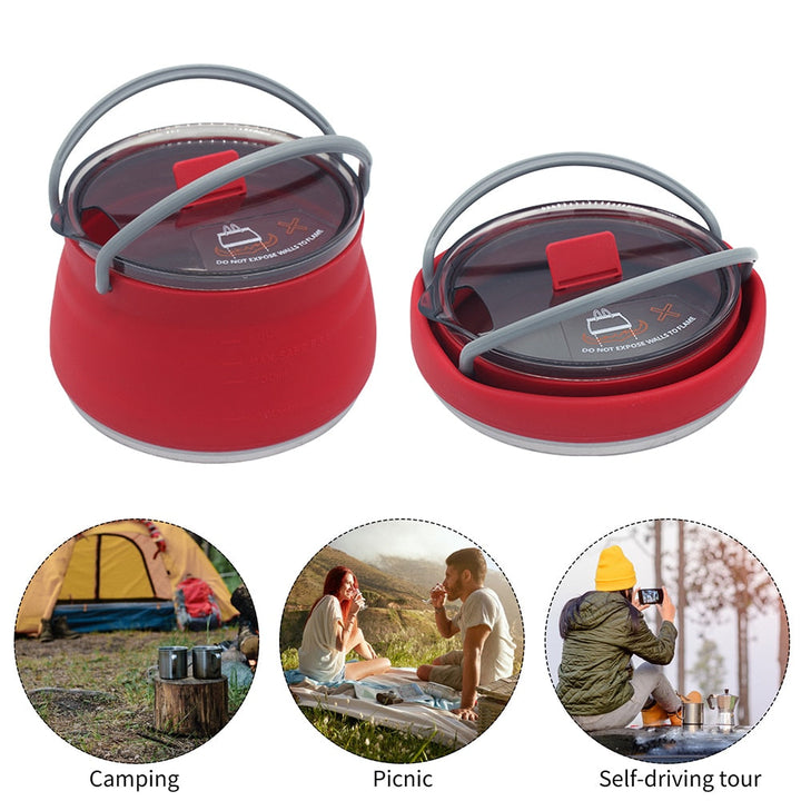 Travel Go Multifunctional Collapsible Outdoor Kettle | Stornfield
