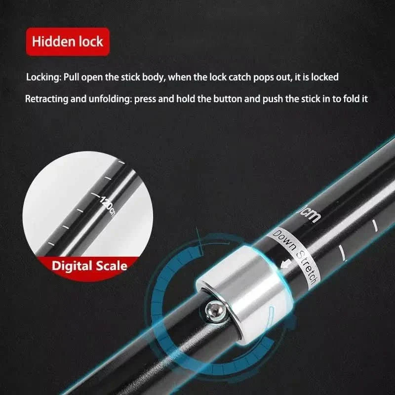 Stornfield | Foldable trekking poles for hiking & outdoor adventures