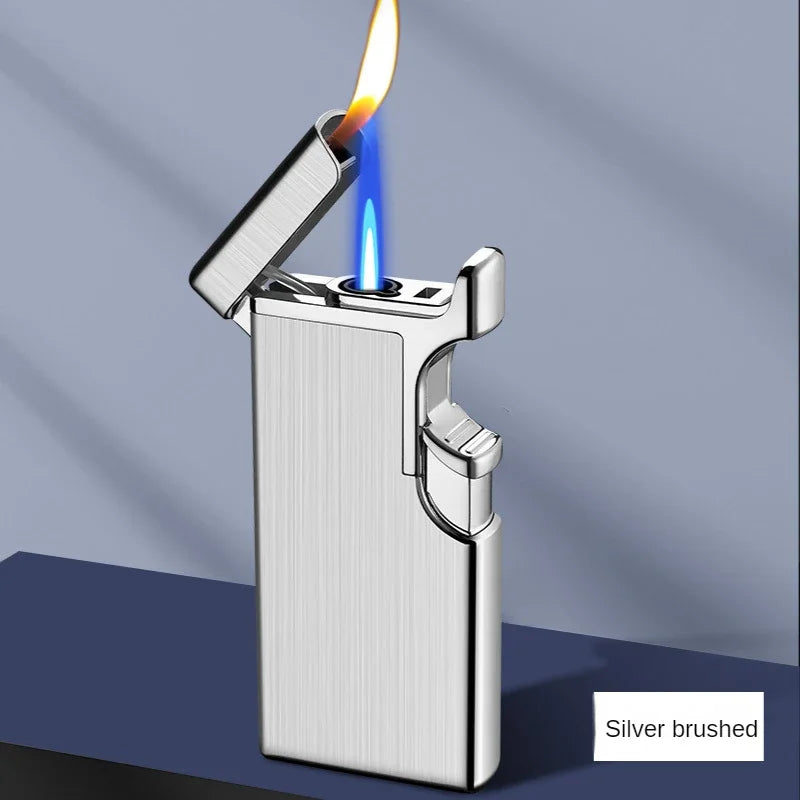 Metal Double Fire Jet Butane Lighter | Stornfield