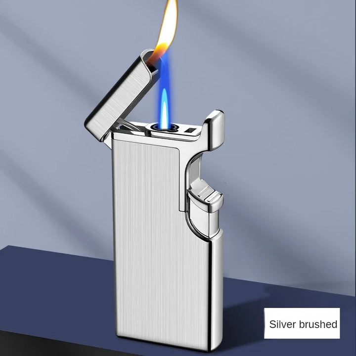 Metal Double Fire Jet Butane Lighter | Stornfield