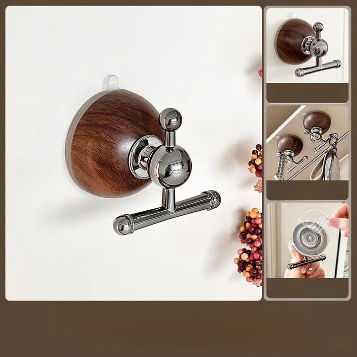 Punch-Free Quick Hang Wall Suction Cup Hook | Stornfield