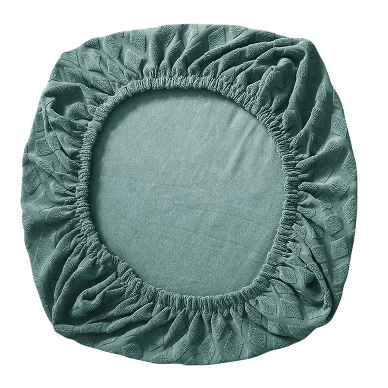 Stornfield | Spandex Elastic Office Chair Cover Jacquard Seat Covers Pineapple Mesh Covers Elastic Fleece Protection Computer Seat Protector