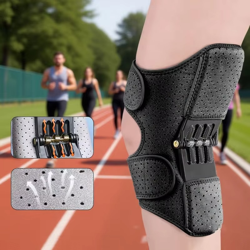 Stornfield | Adjustable Knee Support Brace with Power Rebound Springs for Joint Relief and Stability
