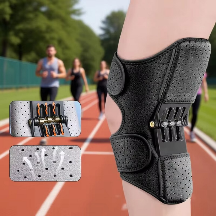 Stornfield | Adjustable Knee Support Brace with Power Rebound Springs for Joint Relief and Stability