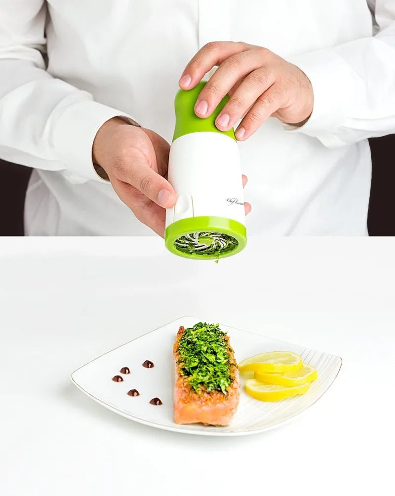 Stornfield | Stainless Steel Cheese Grater GRATEVO DuoCut | Including 2 Cutting Inserts | Robust Cheese Slicer & Vegetable Grater