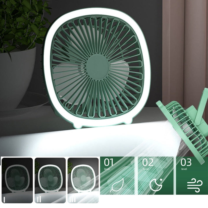 Compact Easy Mini Night Lamp USB Air Cooler | Stornfield