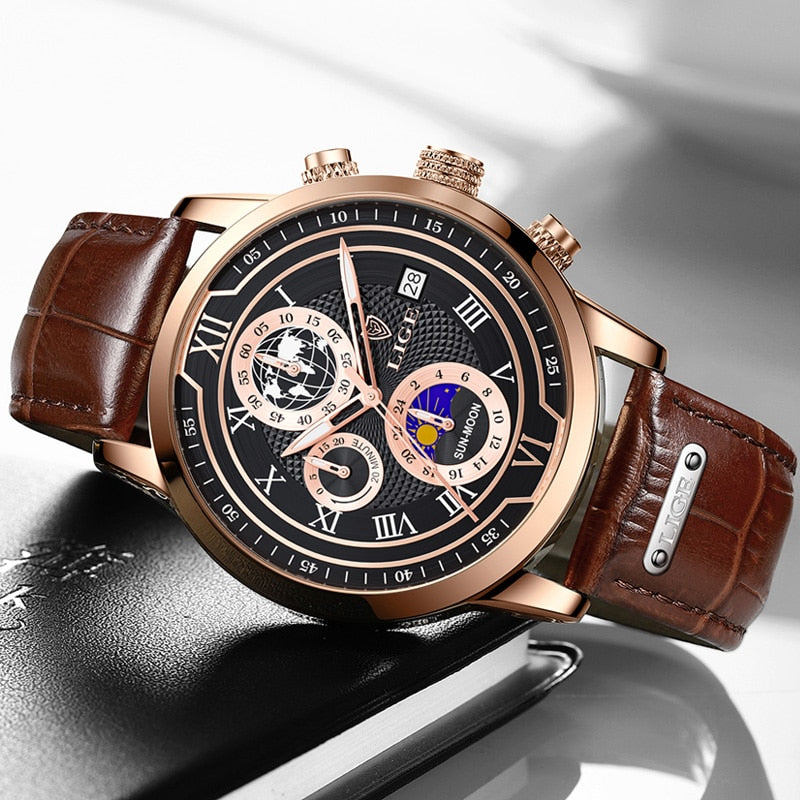 Stornfield | Classic Chronograph Men’s Watch | Stylish & Functional Luxury Wristwatch for Every Occasion