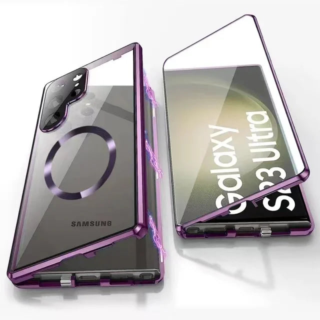 Stornfield | Metal Aluminum Alloy 360 Case with Safety Closure for Samsung Galaxy S24-S23 Series