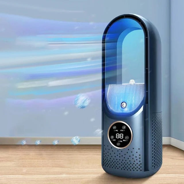 Bladeless Portable Air Conditioner | Ultra-Quiet, Ergonomic Design & Ideal for Home and Office Use | Stornfield