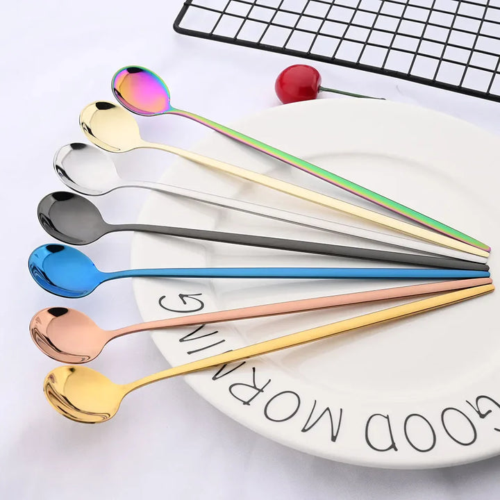 Stornfield | 6-Piece Gold Long Spoon Set