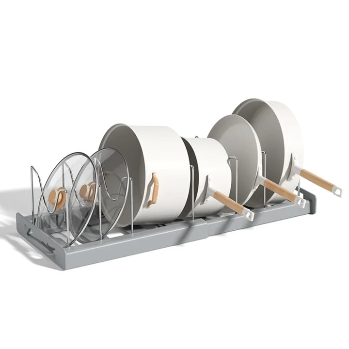 FlexiCook LidMaster – Foldable Kitchen Utensil & Pot Lid Holder for More Organization Stornfield
