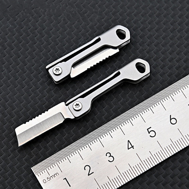 Pocket Size Stainless Steel Foldable Camping Knife | Stornfield
