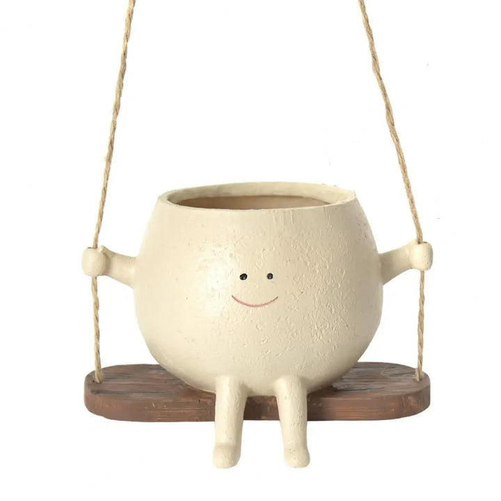 Swing Smiling Face Flower Pot | Stornfield