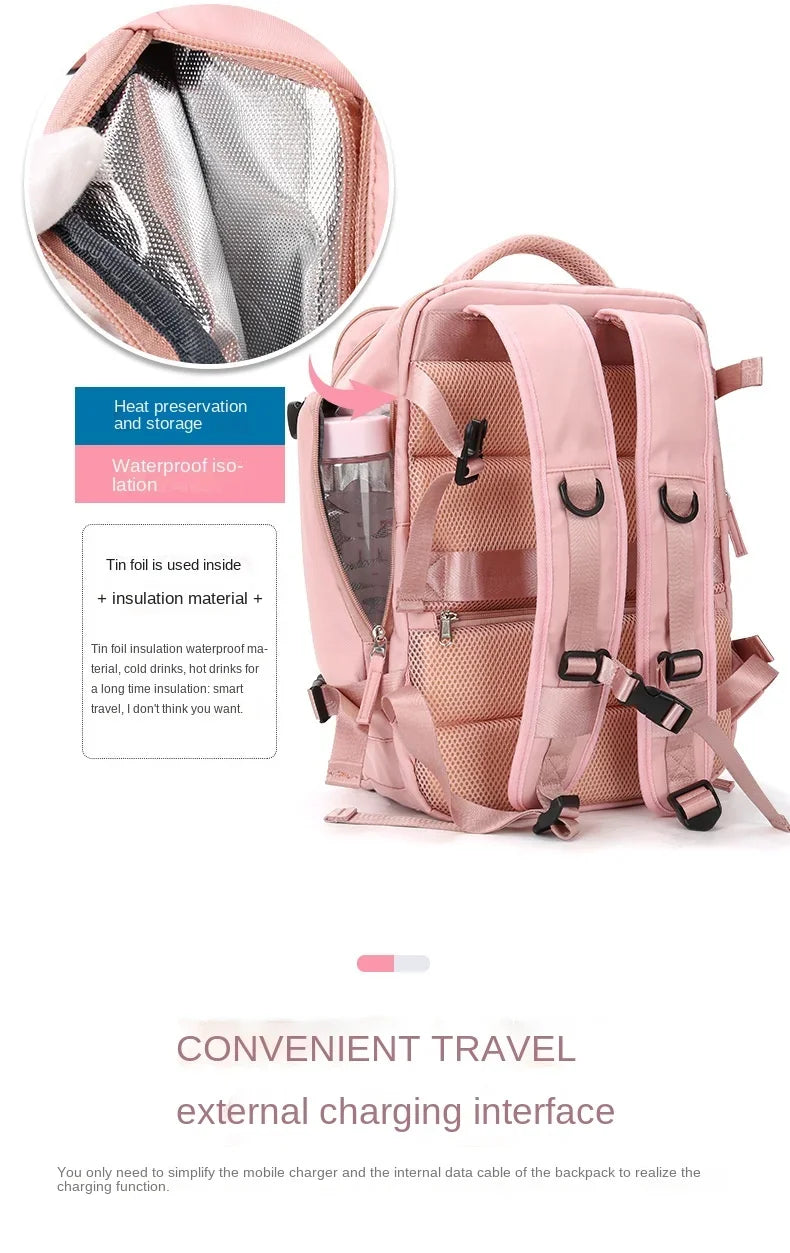 Stornfield | Travel Backpack with Shoe Compartment