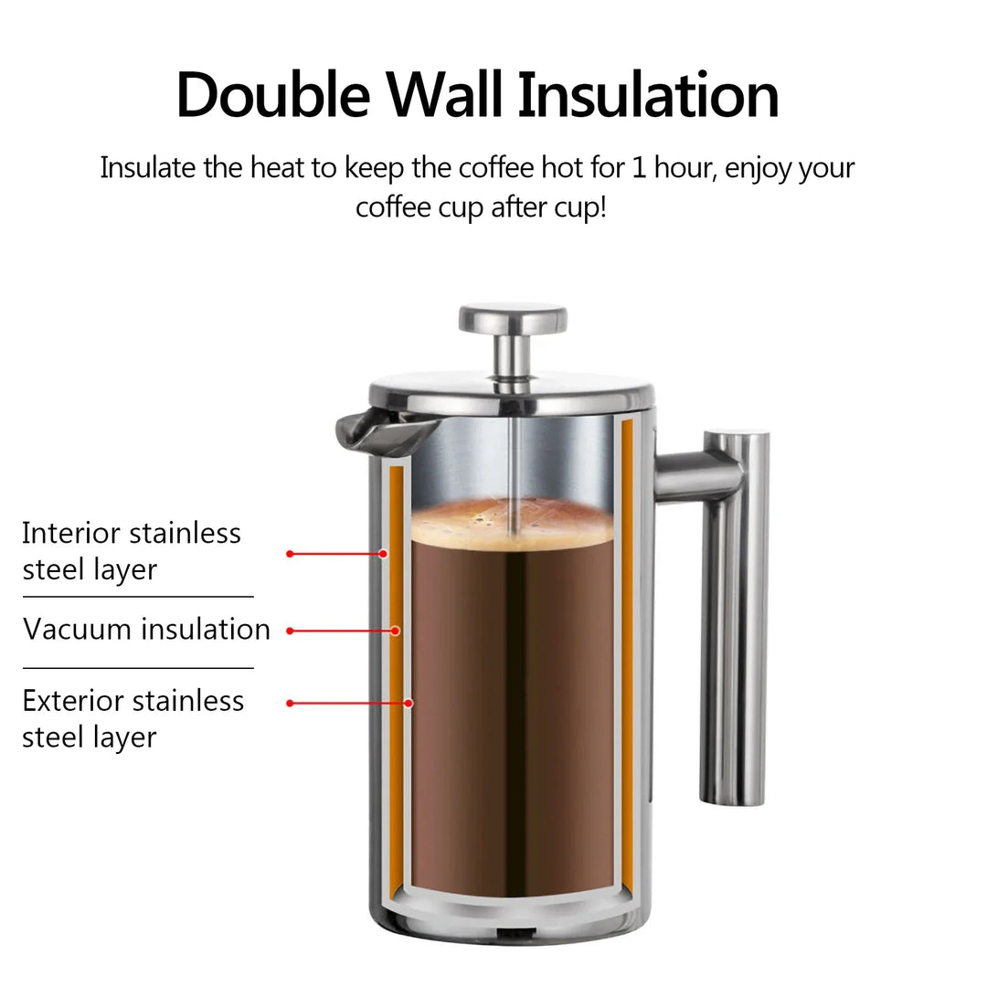 Stornfield | Stainless Steel French Press
