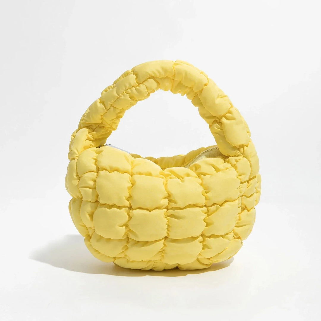 Stornfield | Quilted Bright Round Mini Bag