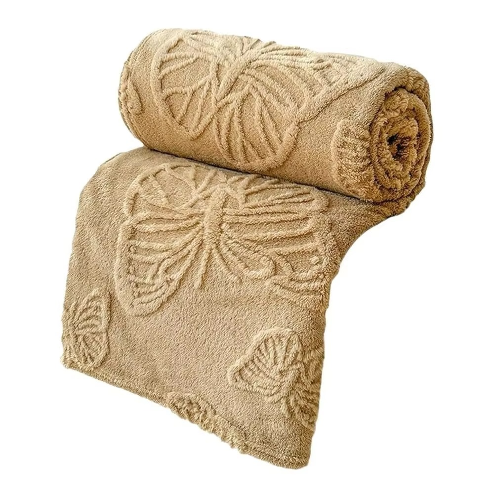 Double Sided Cooling Blanket with Breathable Cold Effect and 3D Butterfly Jacquard Design | Stornfield