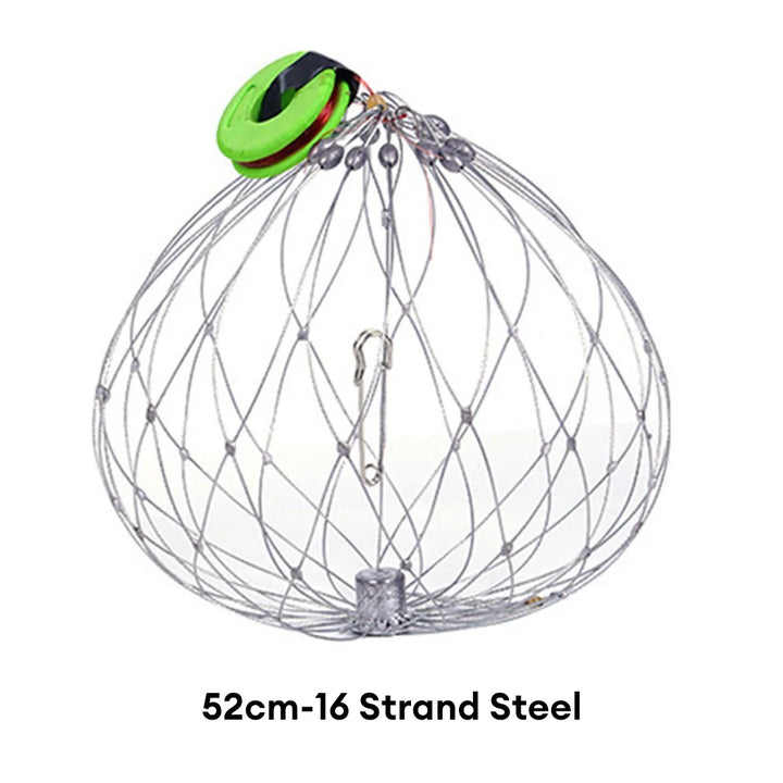 Collapsible Easy Open Trap Steel Fishing Net | Stornfield