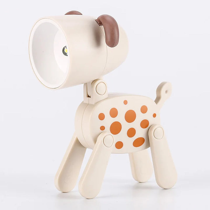 Stornfield | Cute LED Night Light - Mini Dog, Deer, Dinosaur Foldable Table Lamp for Children's Bedroom