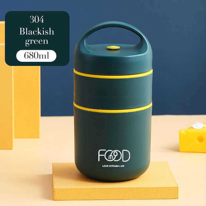 Stornfield | LunchBuddy Premium Lunch Box | Leakproof & Durable | Bento Box with Compartments | Ideal for Work & School