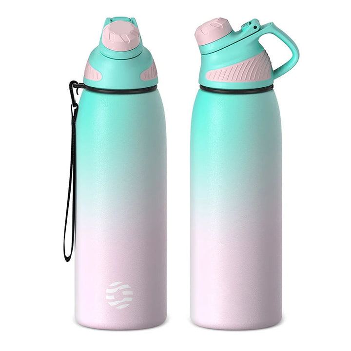Stainless steel vacuum bottle 1000 ml with magnetic lid | Stornfield