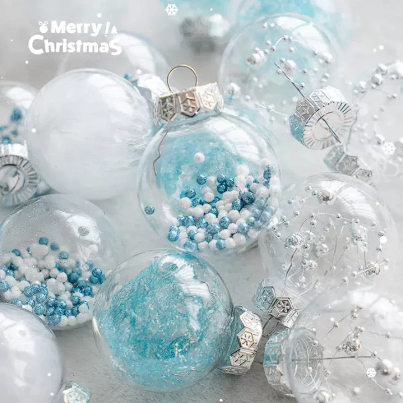 Transparent hollow ball Christmas tree decoration | Stornfield