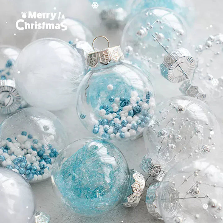 Transparent hollow ball Christmas tree decoration | Stornfield