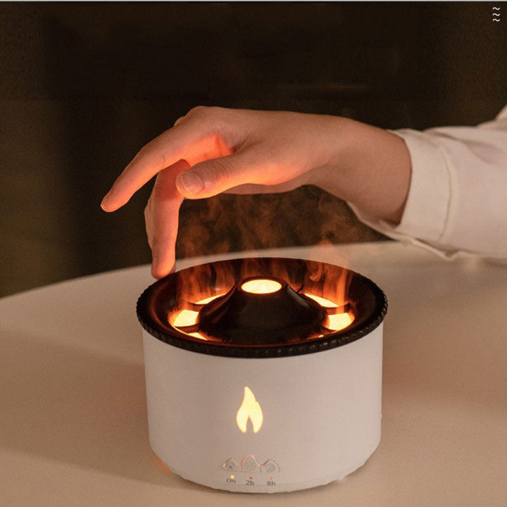 Volcanic Flame Air Humidifier Night Lamp | Stornfield