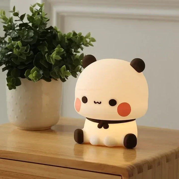 Stornfield | Panda Bear Bubu and Dudu LED Night Light Cute Nightlight Toys Gifts Animals Bedroom Living Room Decoration
