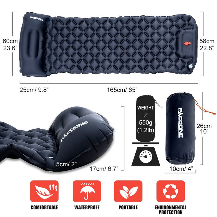 Ultra-Light Outdoor Inflatable Camping Mattress | Stornfield