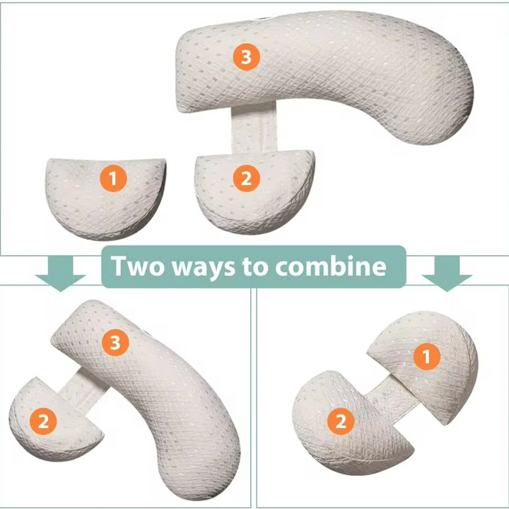 ComfyMama U-shaped pregnancy pillow – Full body support & washaStornfielde cover | Stornfield