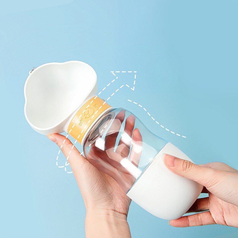 2in1 Smart Pet Portable Water Bottle Feeder | Stornfield
