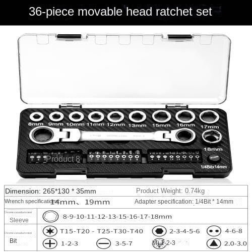 Ratchet-Tastic Master Multitool Wrench Set | Stornfield